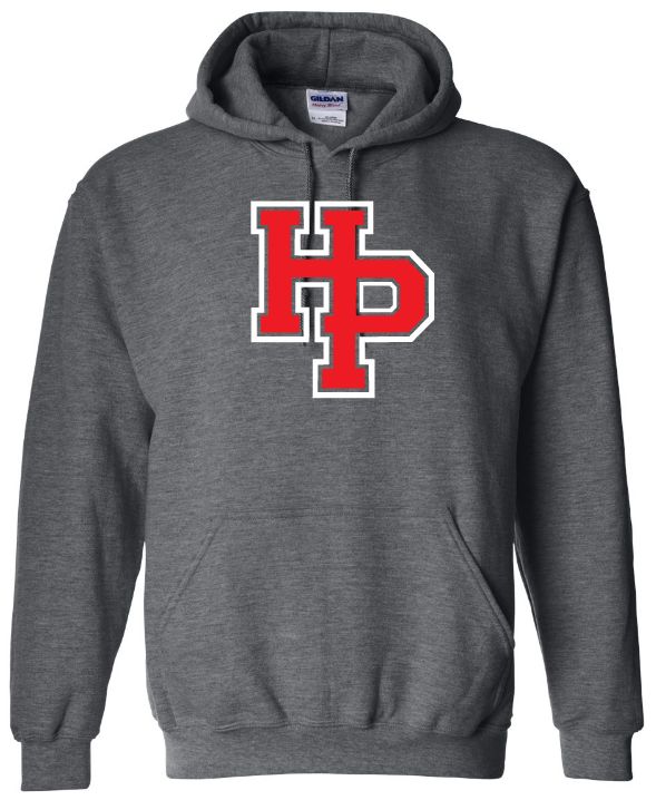Highland Park Heat - Dark Heather Grey HP Hoodie (Full Chest)