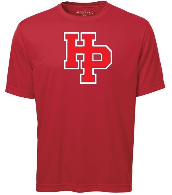 Highland Park Heat - Red HP Short Sleeve Performance Shirt (Full Chest)