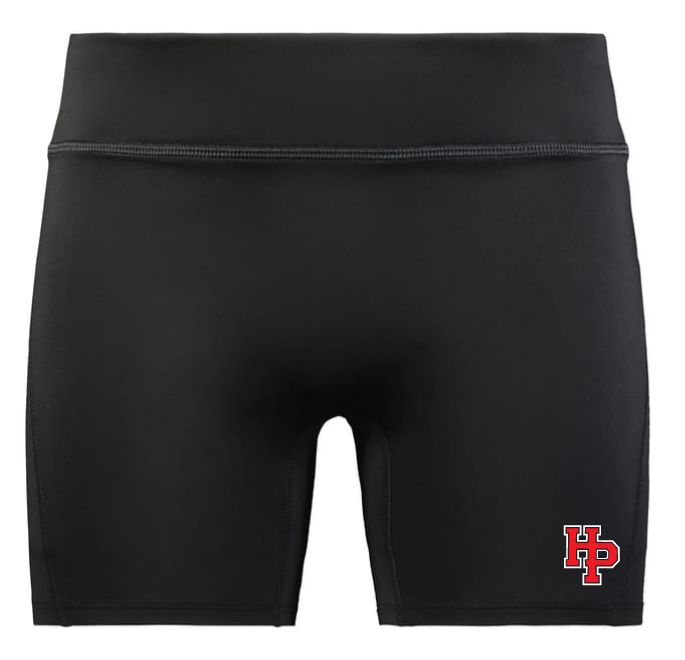 Highland Park Heat - Black HP HighFive Women's Training Shorts (Two Color Logo)
