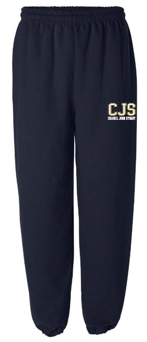 Colonel John Stuart Elementary - Navy CJS Sweatpants