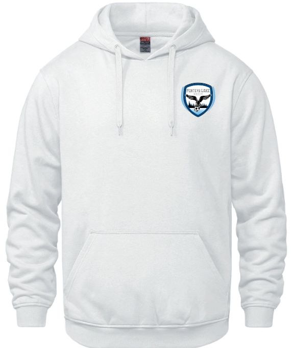 Porters Lake Soccer Club - White Vault Hoodie (Left Chest)