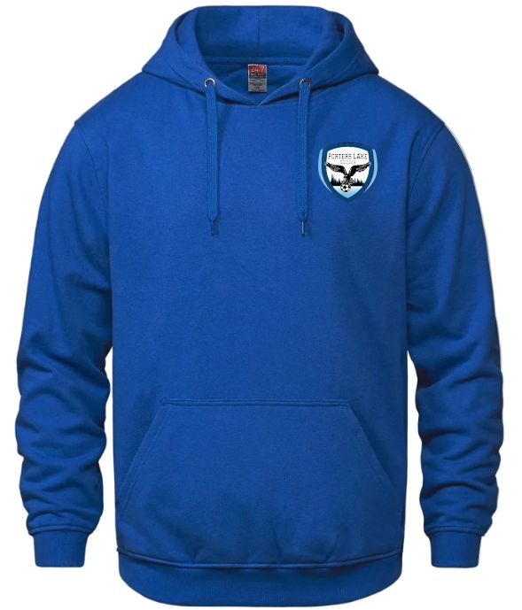 Porters Lake Soccer Club - Royal Blue Vault Hoodie (Left Chest)