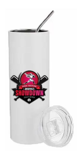 She Devils Show Down - White Tumbler