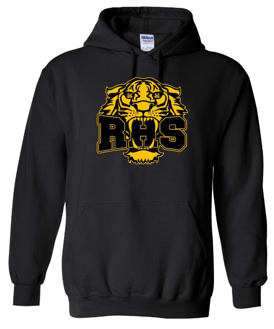 Rocking Stone Heights - Black RHS Hoodie (Full Chest)