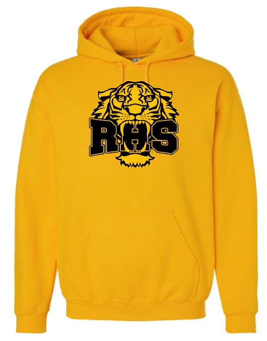 Rocking Stone Heights - Sport Gold RHS Hoodie (Full Chest)