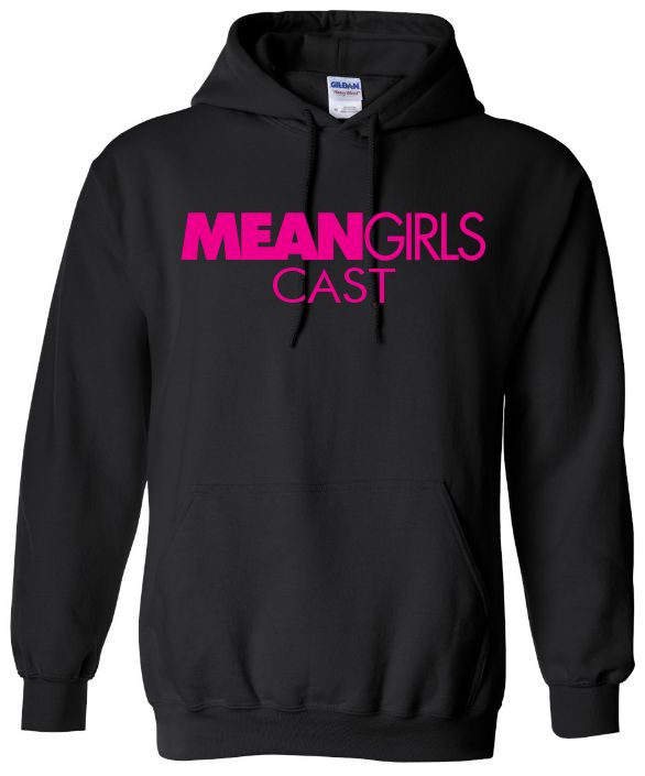 Millwood High - Black Mean Girls Cast Hoodie (Full Chest)