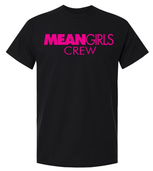 Millwood High - Black Mean Girls Crew T-Shirt (Full Chest)