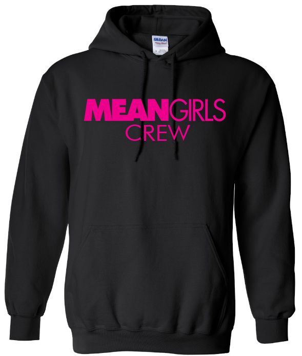 Millwood High - Black Mean Girls Crew Hoodie (Full Chest)