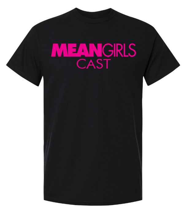 Millwood High - Black Mean Girls Cast T-Shirt (Full Chest)