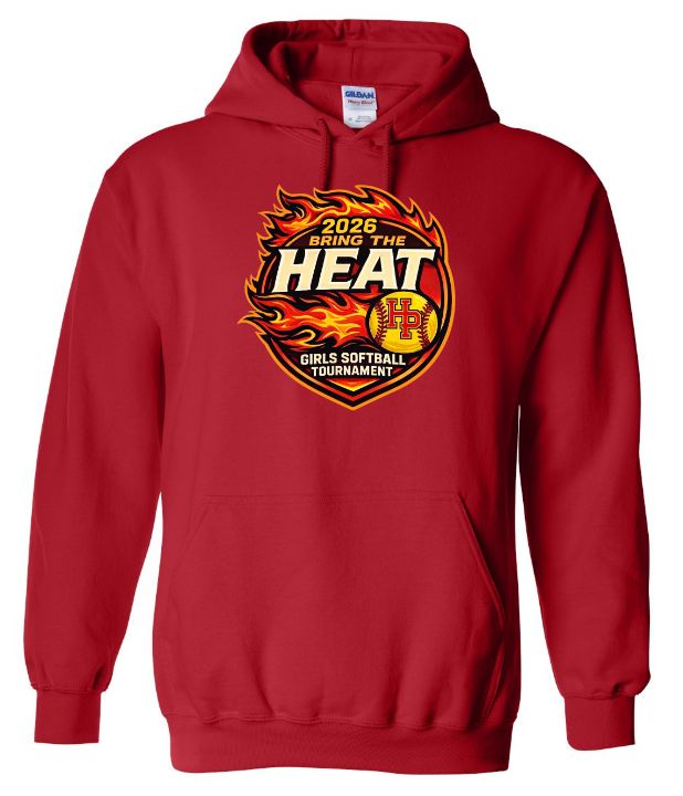 Bring The Heat 2026 - Red Hoodie (Full Chest)