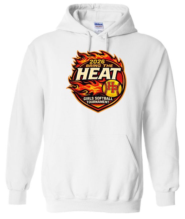 Bring The Heat 2026 - White Hoodie (Full Chest)