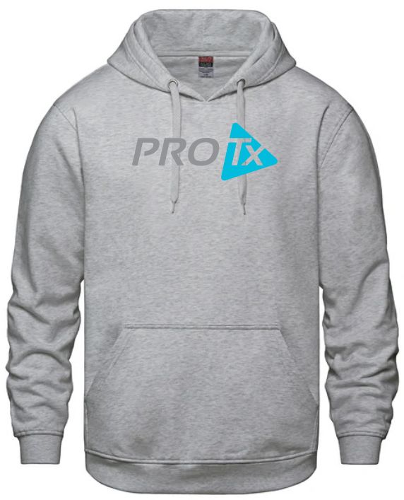 PROTx - Athletic Grey Vault Hoodie (Full Chest)