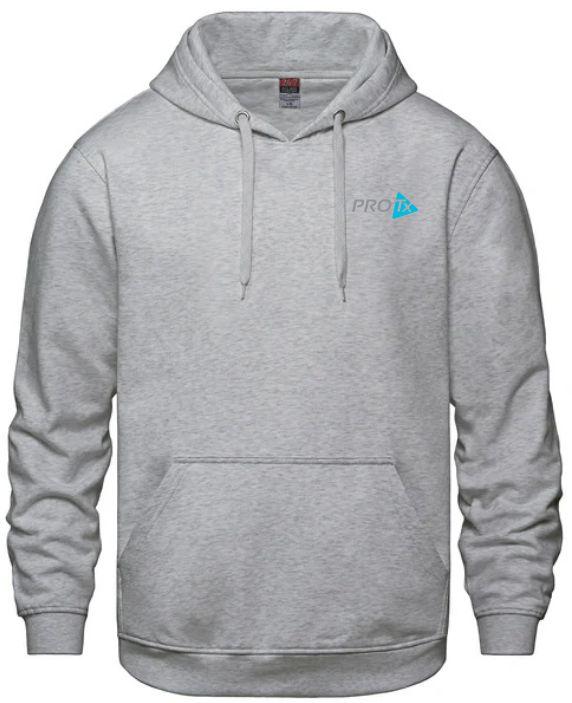 PROTx - Athletic Grey Vault Hoodie (Left Chest)