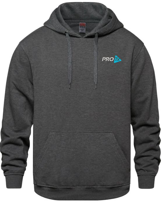 PROTx - Charcoal Heather Vault Hoodie (Left Chest)