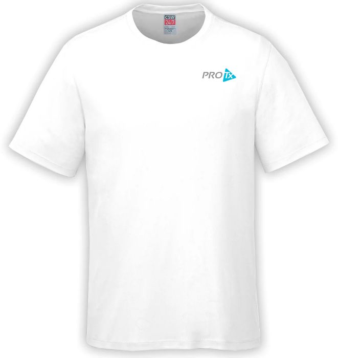 PROTx - White Parkour T-Shirt (Left Chest)