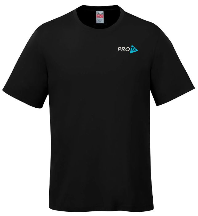 PROTx - Black Parkour T-Shirt (Left Chest)