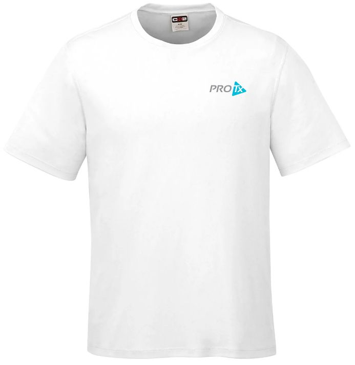 PROTx - White CSW Performance T-Shirt (Left Chest)