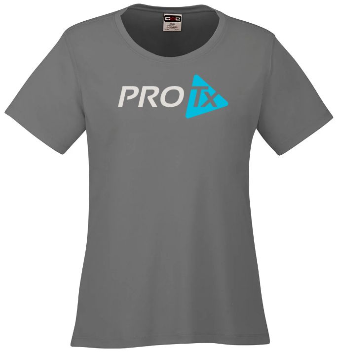 PROTx - Ladies Grey CSW Performance T-Shirt (Full Chest)
