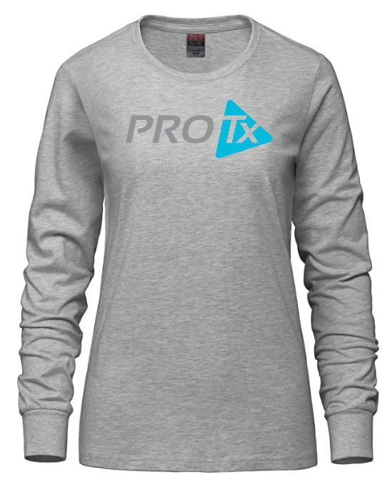 PROTx - Ladies Athletic Heather CSW Long Sleeve Shirt (Full Chest)