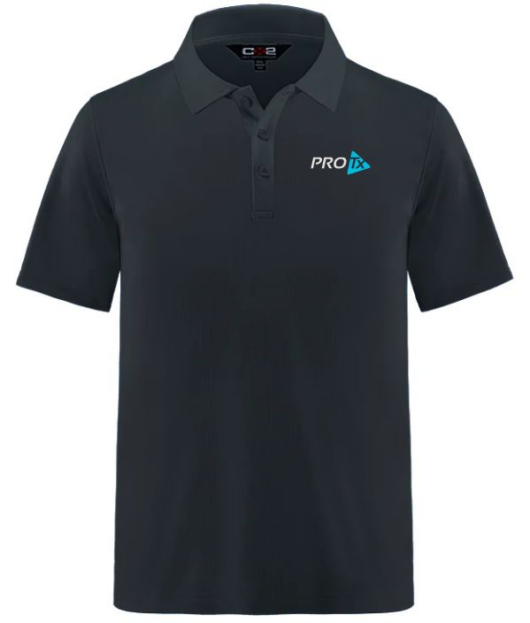 PROTx - Black CSW Elite Polo (Left Chest)