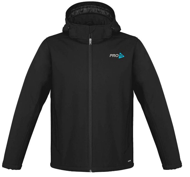 PROTx - Black Hurricane Insulated Jacket (Left Chest)