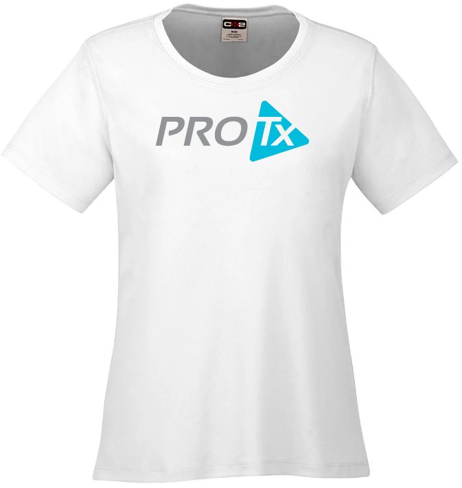 PROTx - Ladies White CSW Performance T-Shirt (Full Chest)