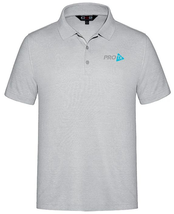 PROTx - Athletic Heather CSW Elite Polo (Left Chest)