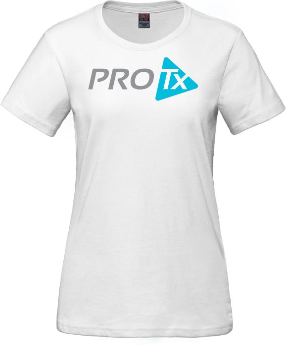 PROTx - Ladies White Parkour T-Shirt (Full Chest)