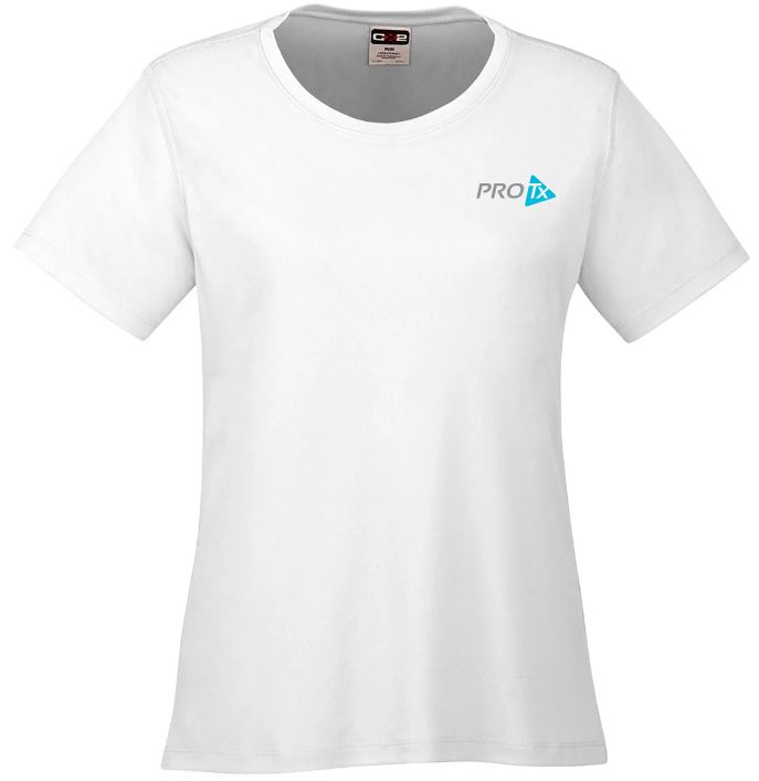 PROTx - Ladies White CSW Performance T-Shirt (Left Chest)
