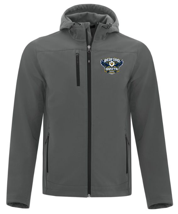 Bedford South School- Men's Coal Grey Soft Shell Jacket