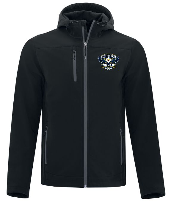 Bedford South School- Men's Black Soft Shell Jacket