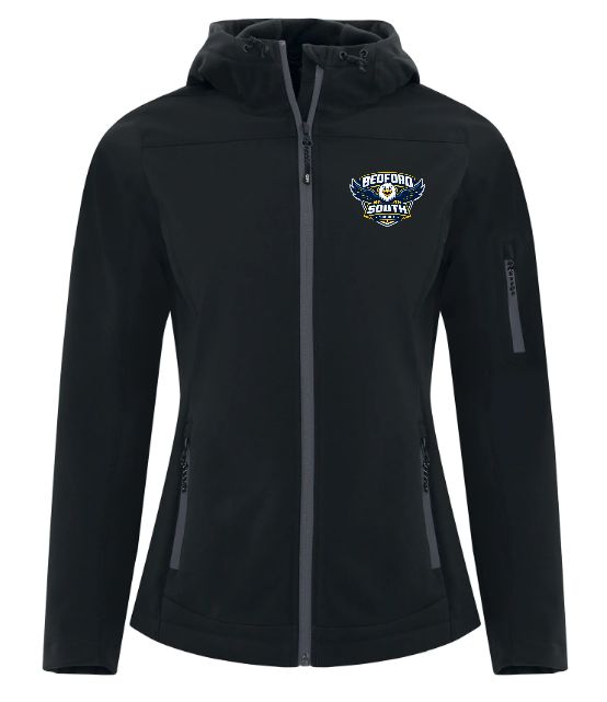 Bedford South School - Ladies Black Soft Shell Jacket