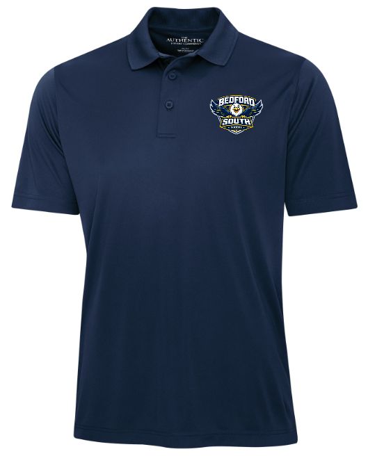 Bedford South School -  Navy Polo Shirt (Left Chest Logo)