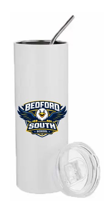 Bedford South School - White Tumbler