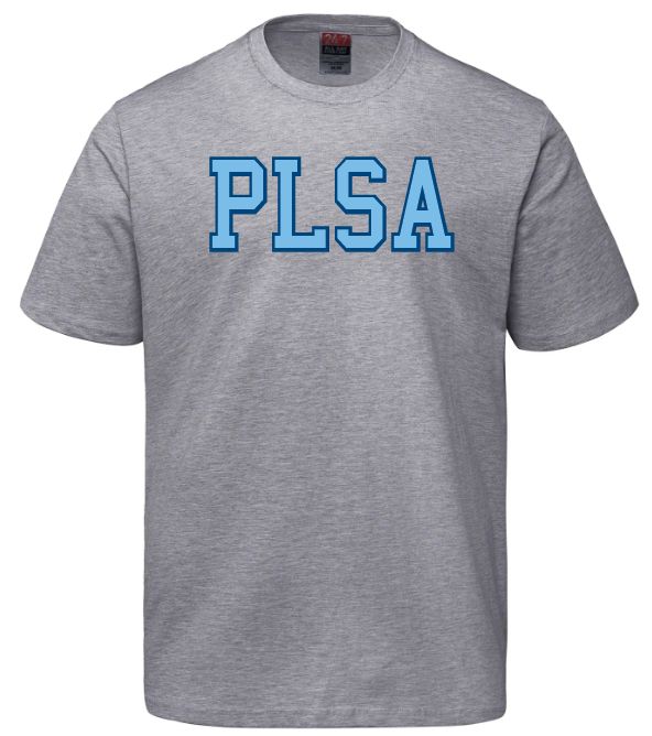 Porters Lake Soccer Club - Athletic Heather Grey PLSA Parkour T-Shirt (Full Chest)
