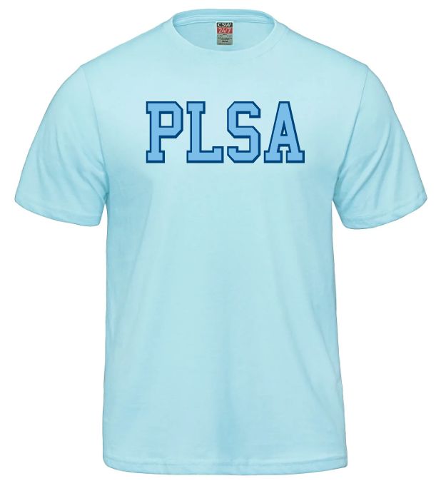 Porters Lake Soccer Club - Light Blue PLSA Parkour T-Shirt (Full Chest)