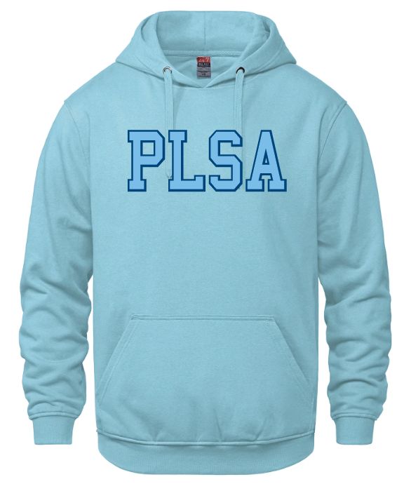 Porters Lake Soccer Club - Light Blue PLSA Vault Hoodie (Full Chest)