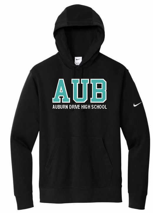 Auburn High - Black AUB Auburn Drive High School Nike Hoodie