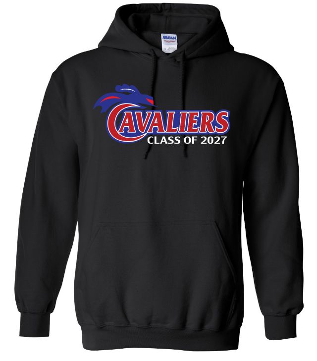 Cole Harbour High - Black Cavaliers Class of 2027 Hoodie