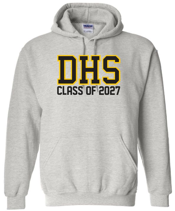DHS - Sport Grey DHS Class of 2027 Hoodie