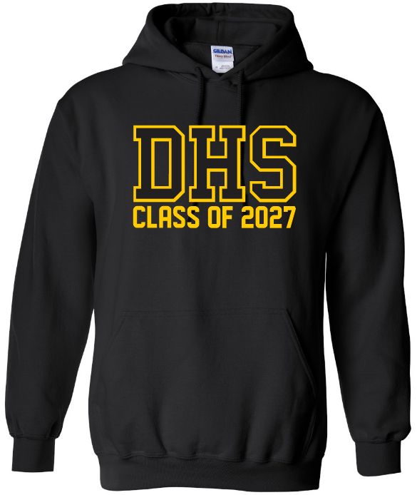 DHS - Black DHS Class of 2027 Hoodie