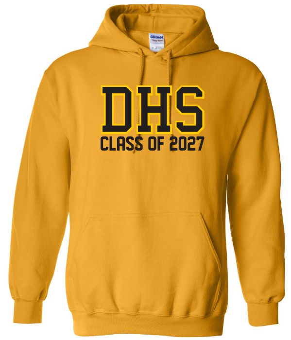 DHS - Sport Gold DHS Class of 2027 Hoodie