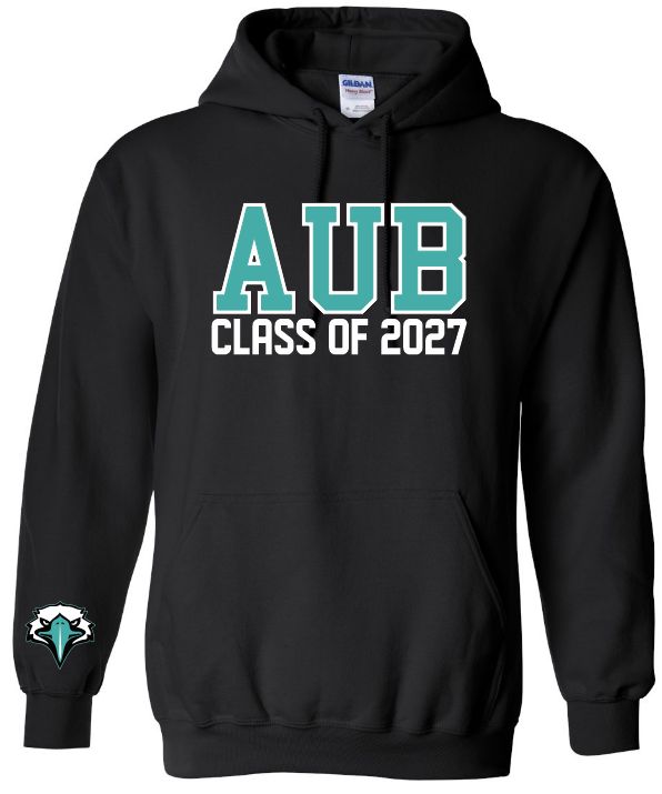 Auburn High - Black AUB Class of 2027 Hoodie
