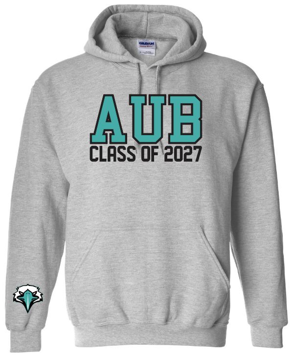 Auburn High - Sport Grey AUB Class of 2027 Hoodie