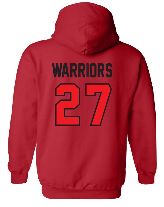 Halifax West High School  -  Red HWHS Class of 2027 Hoodie