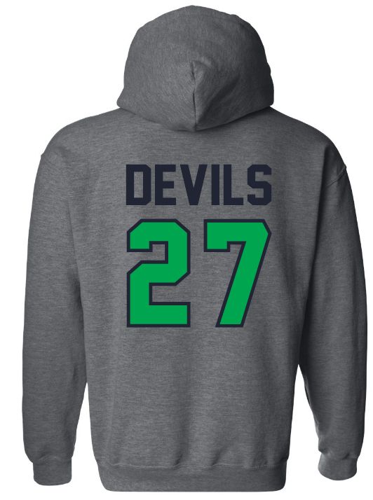 Island View High School  -  Dark Heather Grey IVHS Class of 2027 Hoodie