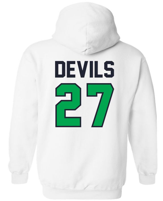Island View High School  -  White IVHS Class of 2027 Hoodie