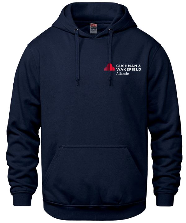 CW Atlantic - Navy Vault Hoodie (Left Chest)