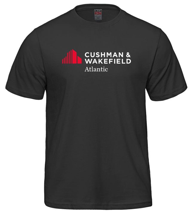 CW Atlantic - Black Parkour T-Shirt (Full Chest)