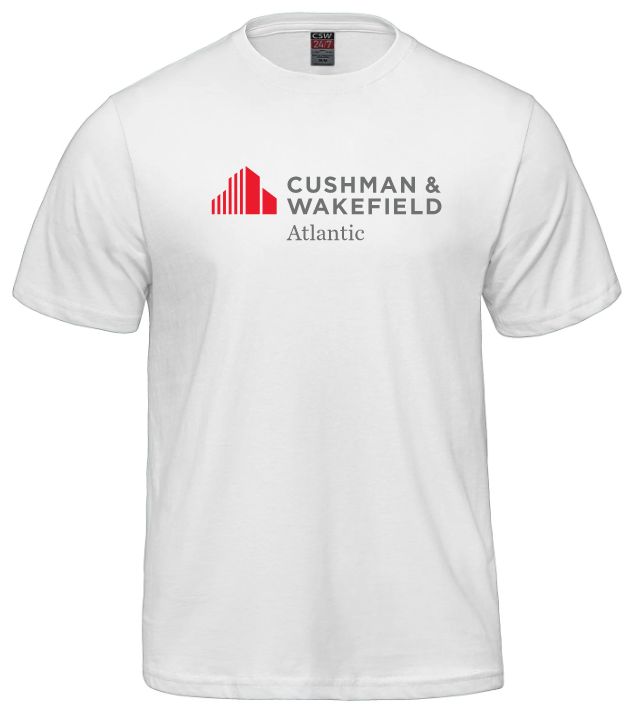 CW Atlantic - White Parkour T-Shirt (Full Chest)